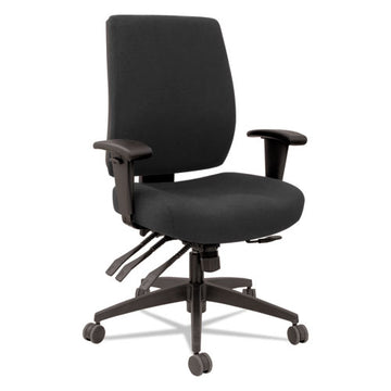 Alera® Alera Wrigley Series 24-7 High Performance Mid-back Multifunction Task Chair, Supports Up To 275 Lb, Gray, Black Base freeshipping - TVN Wholesale